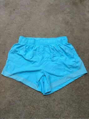 Athletic Works Aqua Blue Women's Athletic Shorts